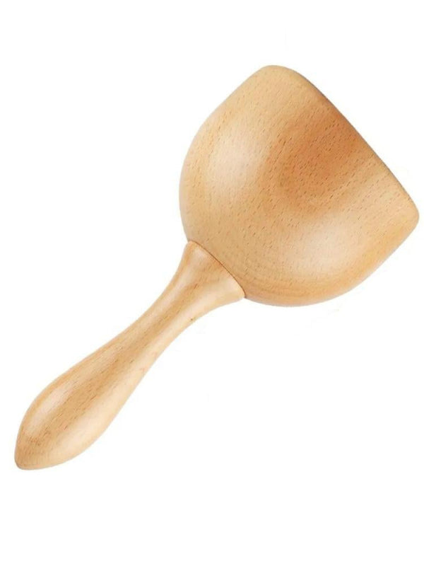 Pastel Lab Cup Shape Wooden Massage Stick - Deep Tissue Tool