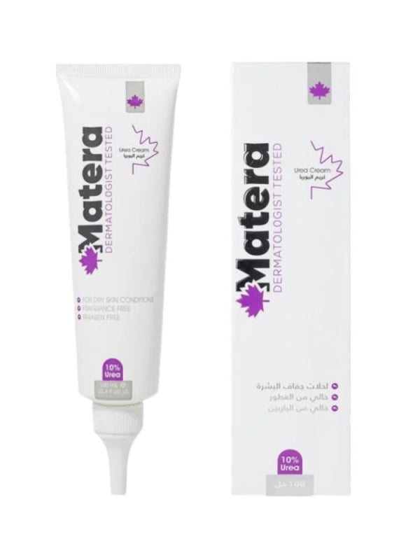 Best Urea 40 Cream for Dry Skin Fragrance-Free Paraben-Free Matera 100ml