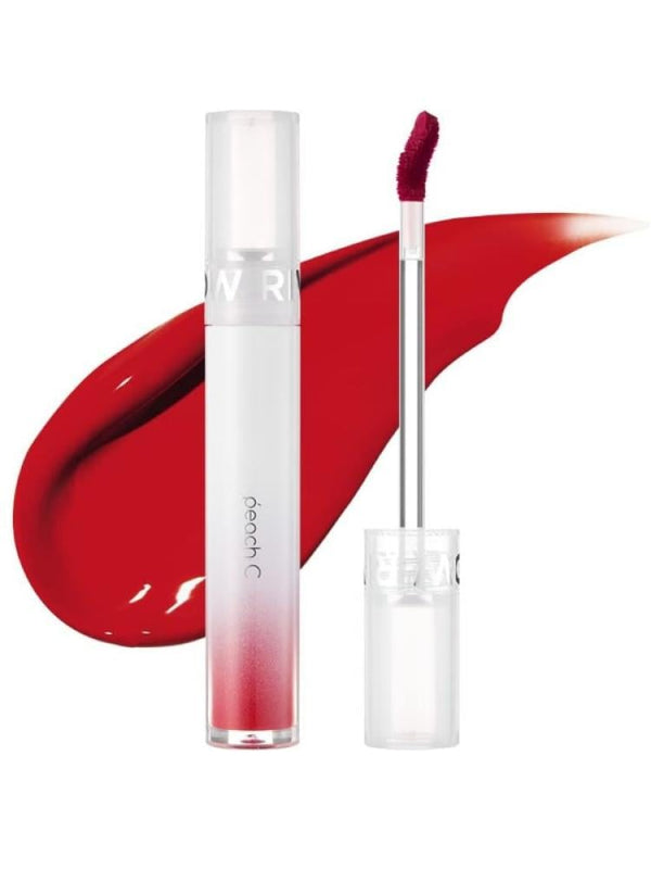 Glossy Lip Tint Long-Lasting Moisturizing Peach C River Glow 4.5ml