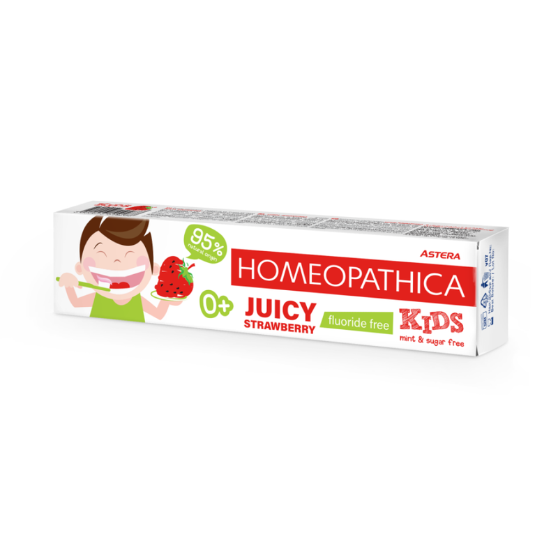 Astera Children's Toothpaste Homeopathica Strawberry Flavor 50ml