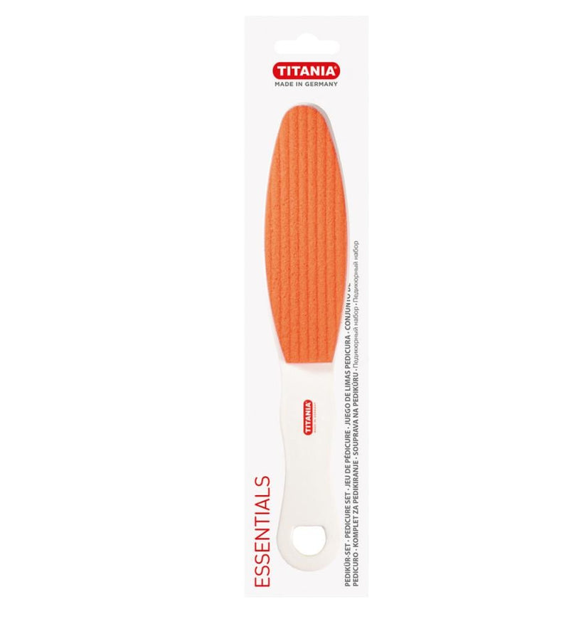 Double-Sided Foot File Exfoliating Natural Stone Titania 3032