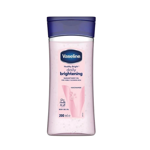 Vaseline Body Oil Healthy Bright Daily Brightening Hydrating Formula 200ml