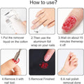 Nail Polish Remover Foil Wraps - 100 Count