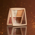 Neverti Creamy Highlighter Palette 001, 4-Shade Face and Eye Palette