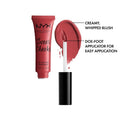 NYX Sweet Chic Cream Blush 03 Coralicious - Radiant Finish