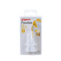 Pigeon Flexible Feeding Nipple for 0-3 Months, BPA-Free, 2 Pack