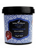 Exfoliating Sugar Body Scrub with Blue Nila - Garden Olian - 600g