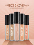 Flormar Perfect Coverage Liquid Concealer with Hazelnut Oil & Rosehip Extract, 040 Light/Medium