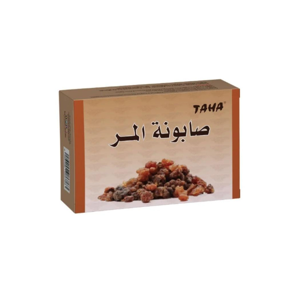 Taha Myrrh Soap Pure Natural Ingredients Cleanses & Moisturizes Skin 125g