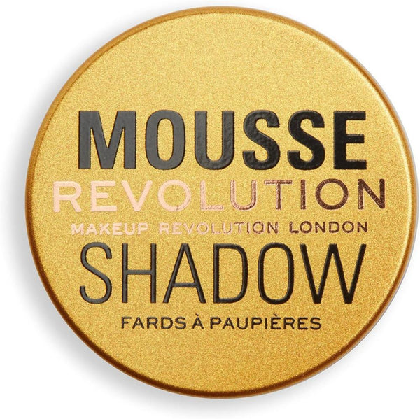Mousse Eyeshadow Palette Gold Shimmer Finish Revolution 5g