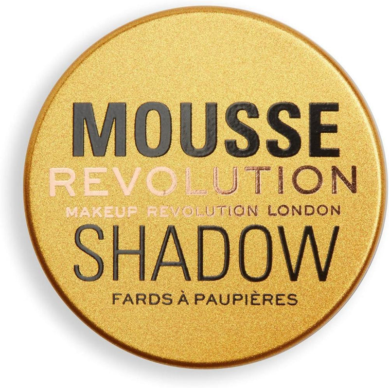 Mousse Eyeshadow Palette Gold Shimmer Finish Revolution 5g