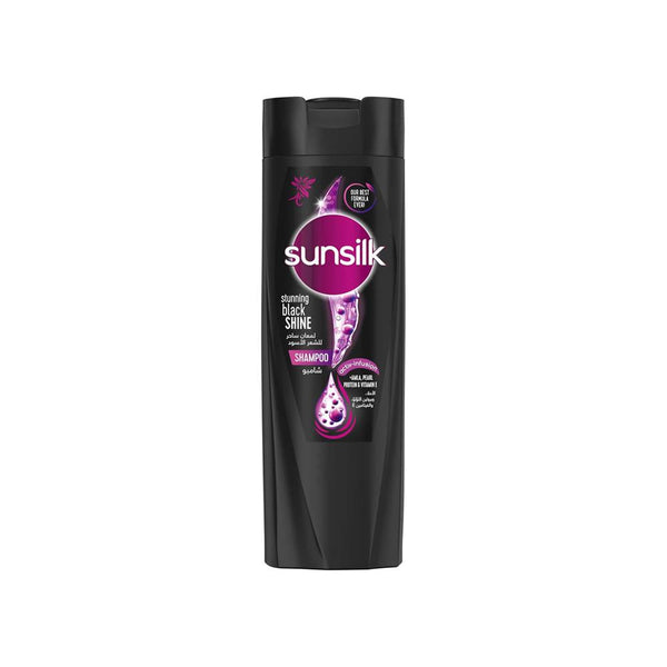 Shampoo for Black Hair Stunning Shine Sunsilk 190ml