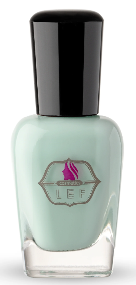 Nail Polish Colors Chrysoprase 22 Shiny Aesthetic Finish LEF COSMETIC 15ml