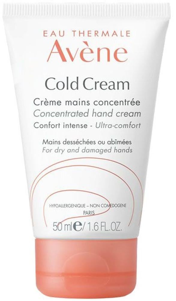 Hand Cream For Dry Skin Cold Cream Intensive Hydration Avene 50ml