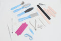 Salon System 18-Piece Stainless Steel Pedicure Set