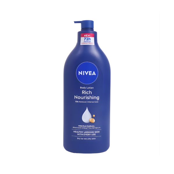 Nivea Intensive Moisture Body Lotion for Dry Skin, Long-Lasting Hydration 625ml