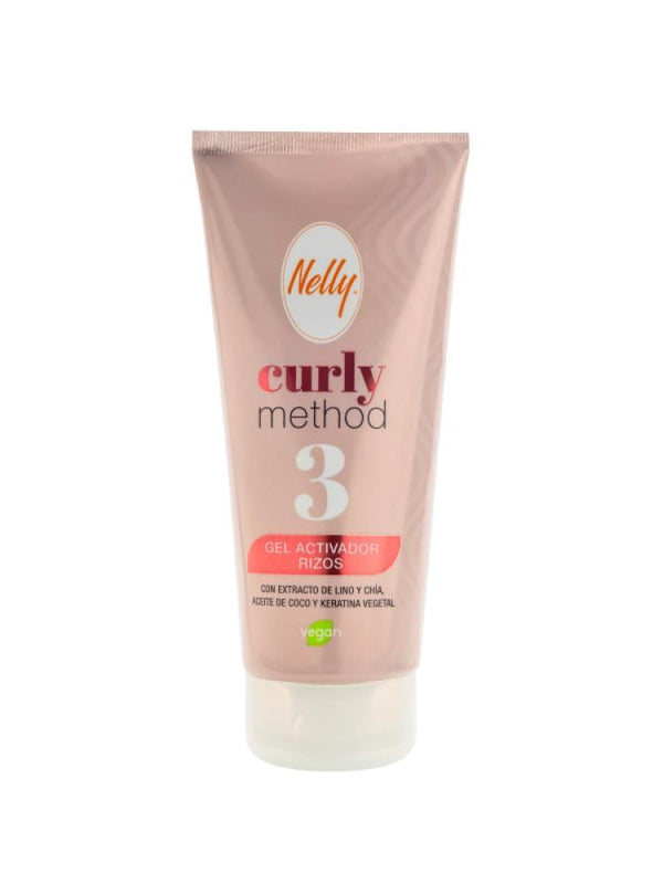 Nelly Curl Activating Gel with Flaxseed, Chia & Coconut Oil - 200ml