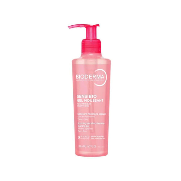 Foaming Gel Cleanser Sensitive Skin Bioderma Sensibio 200ml