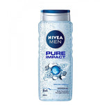 Nivea Shower Gel Pure Impact for Men Cleansing & Moisturizing 500ml