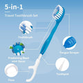 Beauty System 10-Piece Toothbrush, Toothpaste, Floss Set