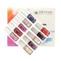 Depend Nail Polish Set, 10-Piece Collection, Gel-Like Finish
