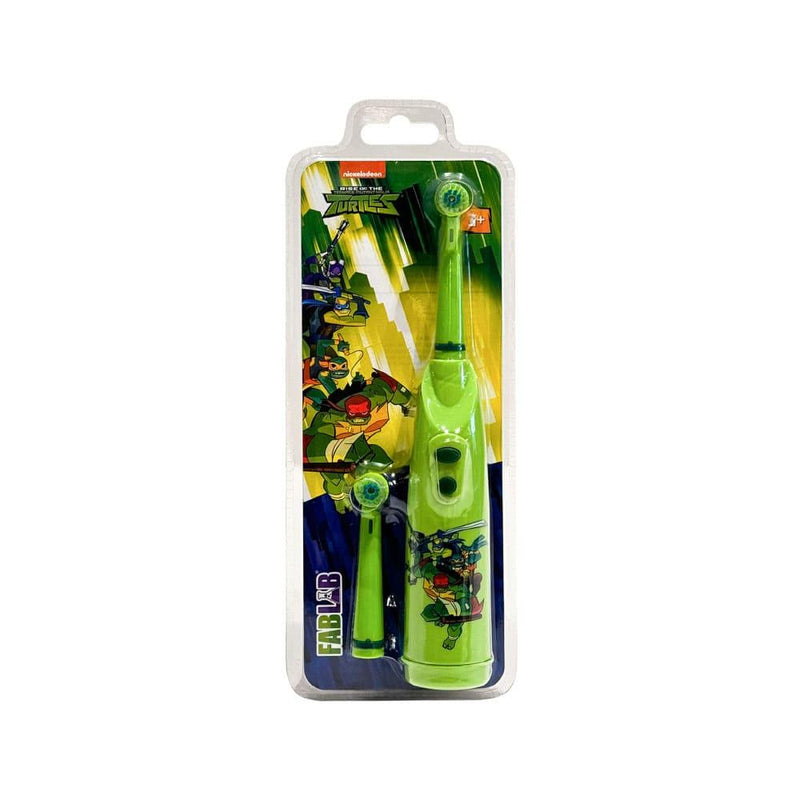 Electric Toothbrush for Kids Teenage Mutant Ninja Turtles Fab Lab with Extra Brush