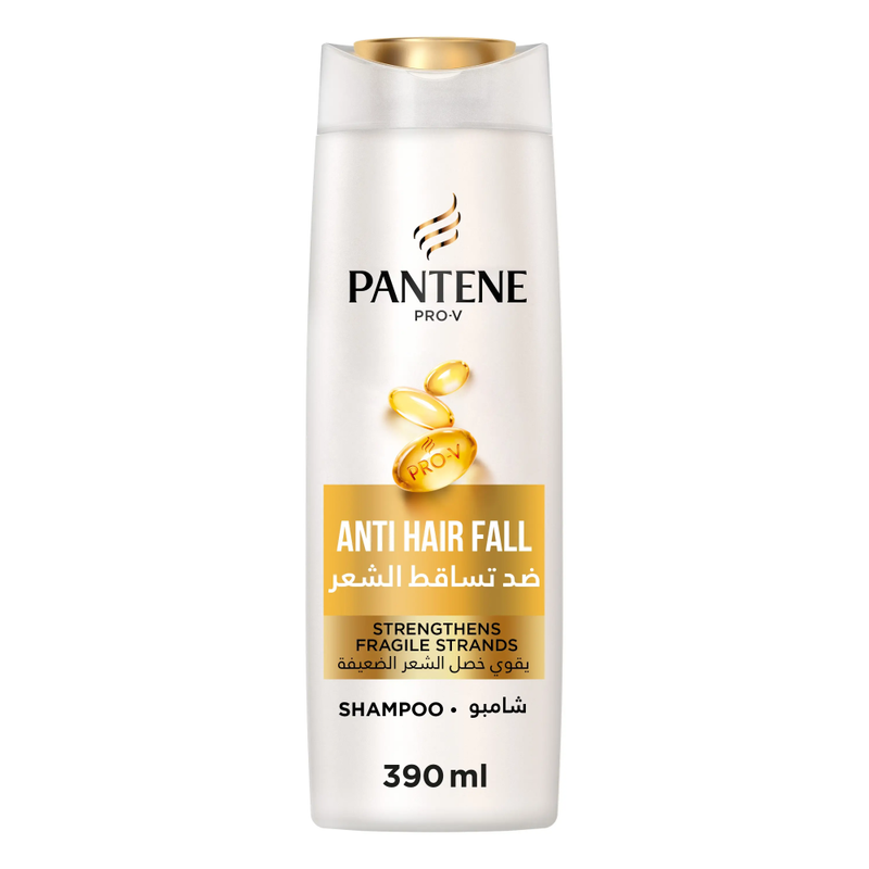 Anti Hair Fall Shampoo Strengthening Pro-V Formula Pantene 390ml