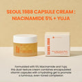 Face Cream for Dry Skin Niacinamide 5% Yuja Capsule Seoul 1988 50ml