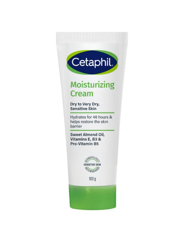 Cetaphil Moisturizing Cream for Dry Skin 48H Hydration 100g