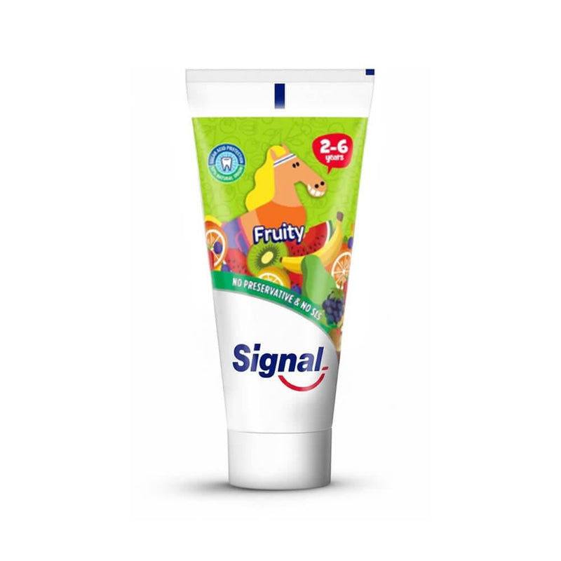 Preservative Free Kids Toothpaste Fruity Signal 50ml