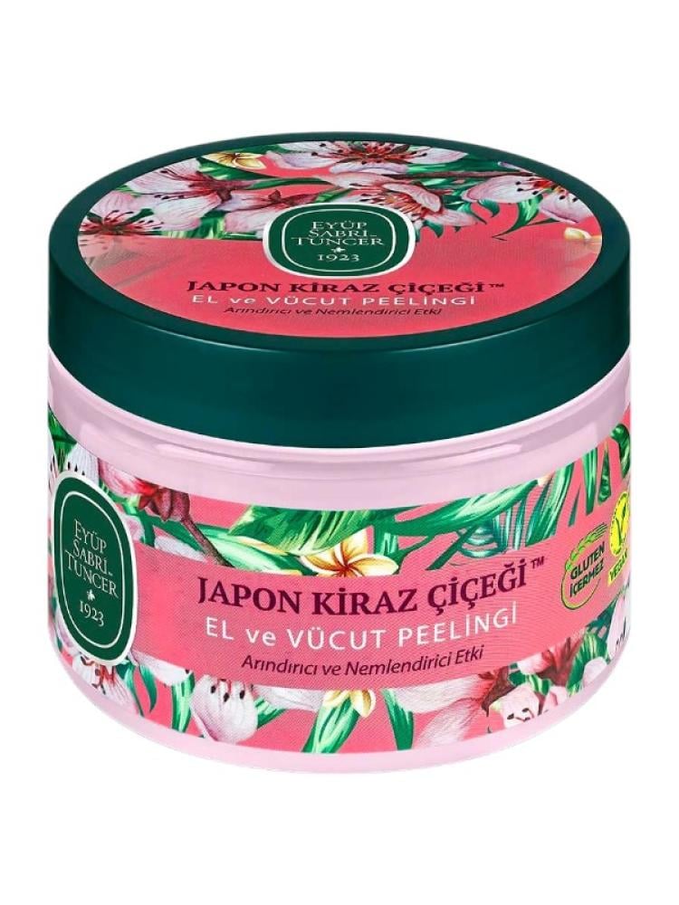 Eyup Sabri Tuncer Japanese Cherry Blossom Body Scrub Vitamin E 400g