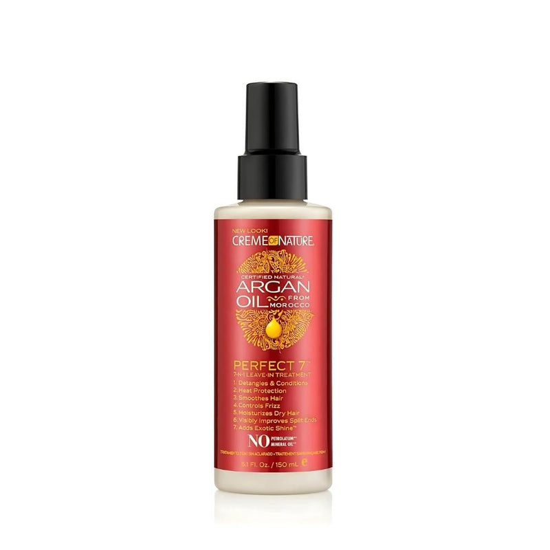 Creme of Nature 7-in-1 Argan Oil Leave-In Hair Treatment Cream, 150ml