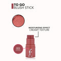 Flormar Stick To Go Blush 03 Rosie Bliss Creamy Vitamin E
