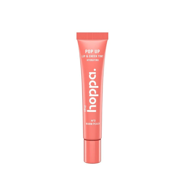 The Hoppa Lip and Cheek Tint, Warm Peach, Moisturizing Formula