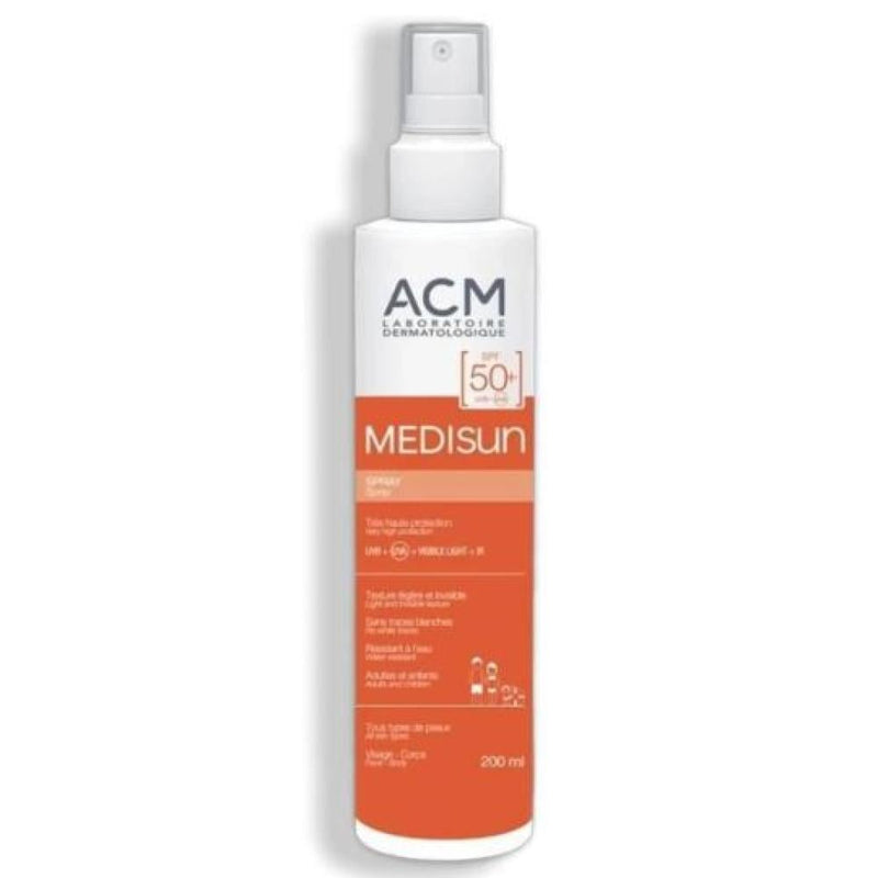 Sunscreen Spray for Sensitive Skin SPF 50+ High Protection ACM 200ml