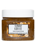 Coffee and Shea Butter Body Exfoliating Sugar Scrub by Cosmo 450g