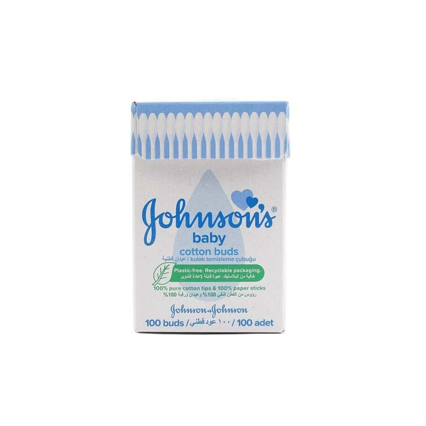 Cotton Wool Buds 100% Pure Cotton Johnson's Baby 100 Buds