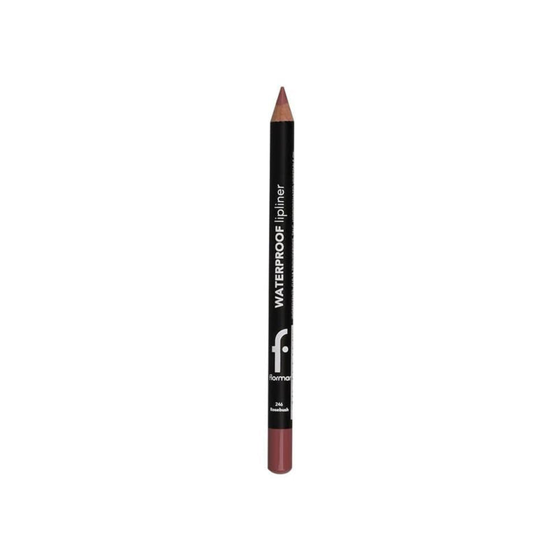 Waterproof Lip Liner Pencil Long Lasting Flormar Rosebush 246 1.2g