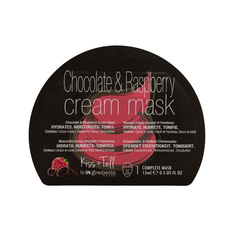 Cream Face Mask Chocolate & Raspberry Nourishing IN GREDIENTS