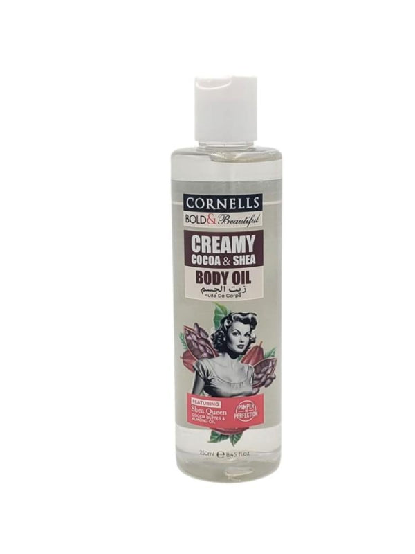 Cornells Cocoa & Shea Creamy Body Oil - 250ml