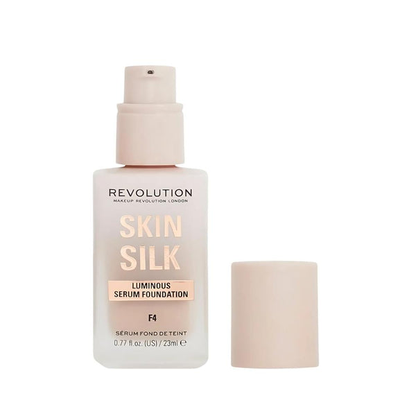 Revolution Skin Silk Serum Foundation F4 Light to Medium Coverage
