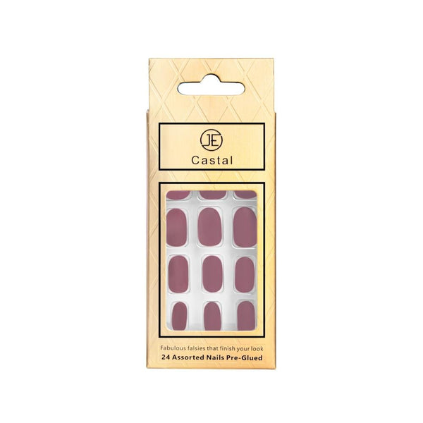 Castal Self-Adhesive Artificial Nails B7 24 Piece Set