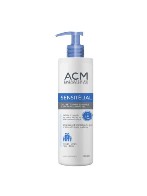 Acm Sensitelial Skin Cleansing Gel Wash - 200ml