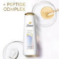 Dove Bond Repair Shampoo, Peptide+ Complex, Protein Formula, 350ml