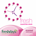 Freshdays Regular Scented Daily Panty Liners, 24 Pack