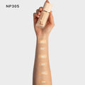 Neferti Soft Focus Foundation, Caramel Romance 005, Buildable Coverage