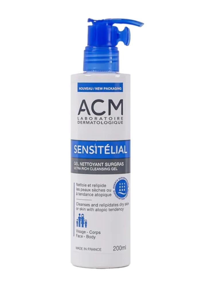 Acm Sensitelial Skin Cleansing Gel Wash - 200ml