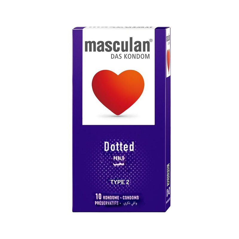 Masculan Type II Textured Condoms - 10 Pack
