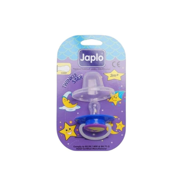 Japlo Baby Pacifier with Cover - Bite-Resistant Silicone, 3 Months+