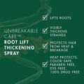 Root Lifting Spray Unbreakable Care Thickening Fine Hair Nexus 177ml